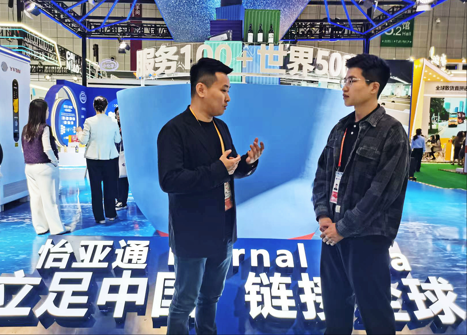 进博故事丨jinnianhui今年会王辉：进博会促进商业和文化交流